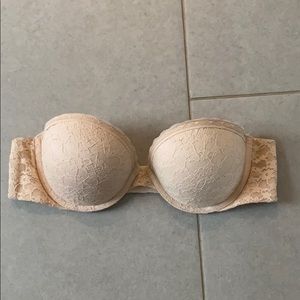 Strapless bra